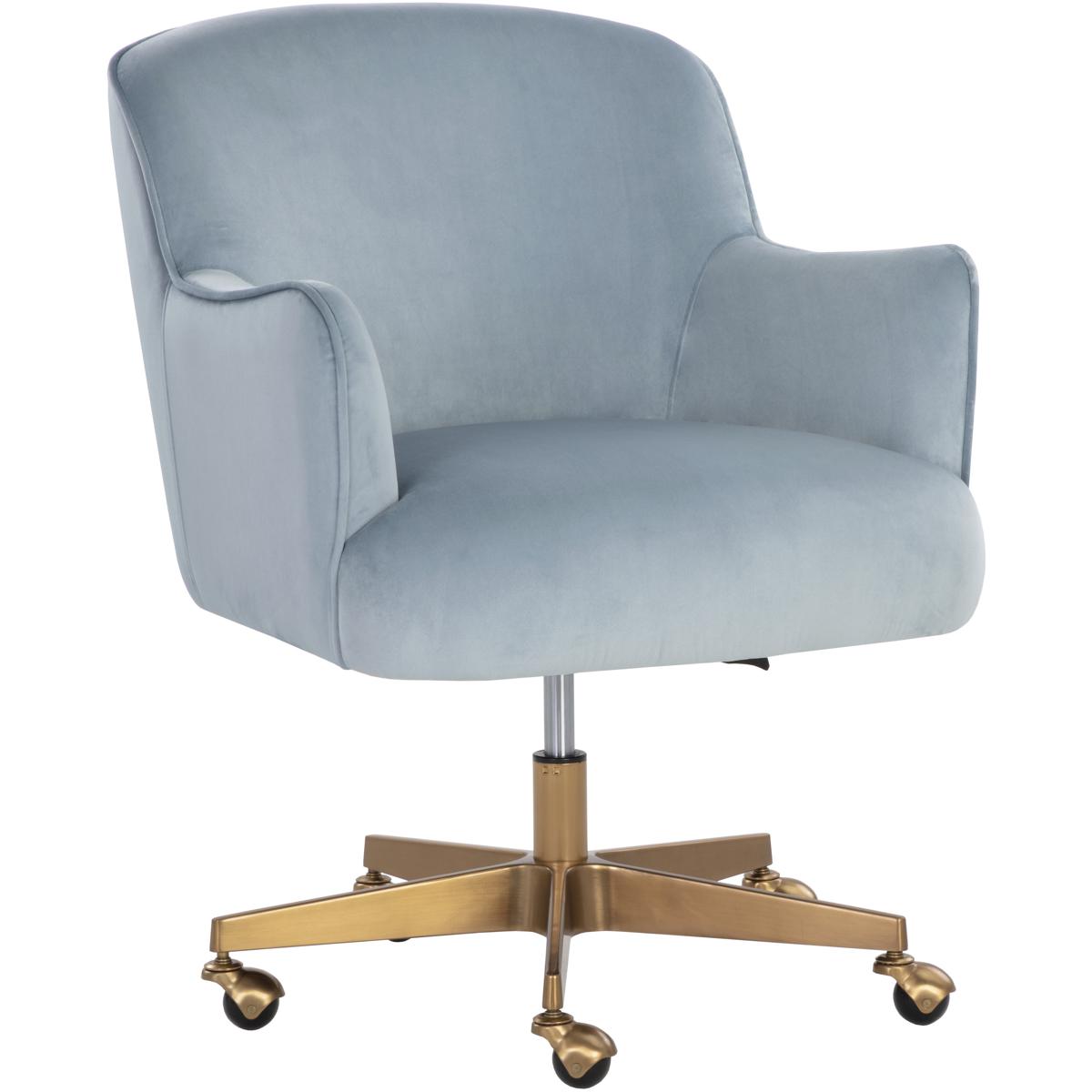 SUNPAN 107853 Karina Cornflower Blue Sky Office Chair